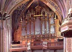XVI century organ, Cathedral of Lavaur, France